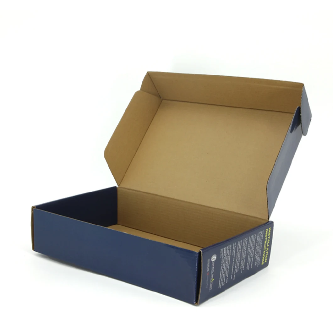 Custom Printing Recycled Kraft Corrugated Packaging Cosmetics Bottle Tray Carton Paper Box Package