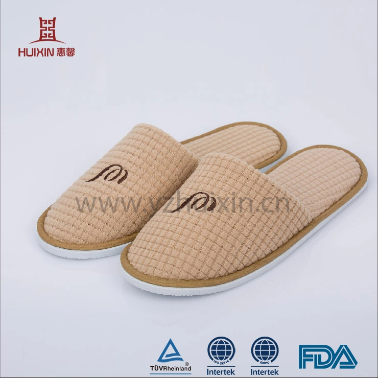 Hotel Men′s Open Toe Indoor Slippers